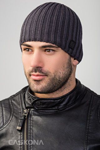 МУЖСКАЯ ШАПКА БЕЗ ОТВОРОТА "LUIGI" - 105903 фума 1332034552 фото