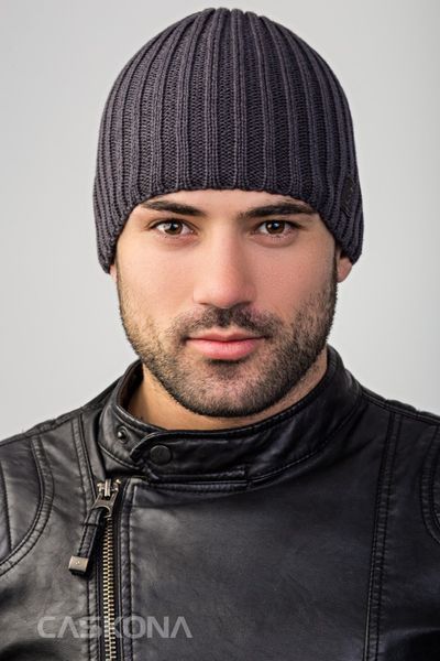 МУЖСКАЯ ШАПКА БЕЗ ОТВОРОТА "LUIGI" - 105903 фума 1332034552 фото