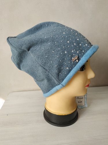 Осенний головной убор "Дороти" (Dorothy) цвет джинс 908434826 фото