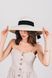 ШИРОКОПОЛА ШЛЯПА З ЗАНУТМИМИ "ЛУЧІАНО" &mdash; 1944 молочний 939894115 фото 4