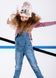 Набір для дівчинки із шапки та хомута "Віржинія" &mdash; 17.02.047, розмір 52 1283292679 фото 4