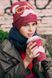 КРЕАТИВНАЯ ШАПКА "АП" - синий, р. 52, 54 908429313 фото 4