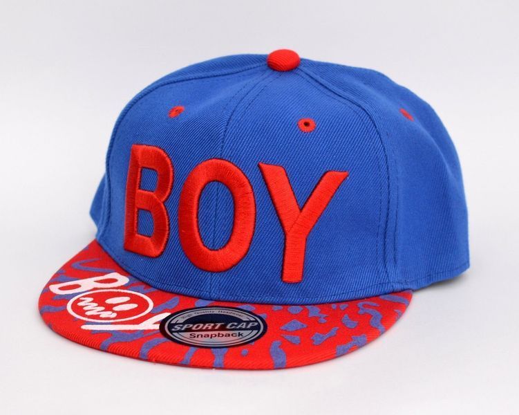 Кепка с прямым козырьком "Boy" - 237 серо-бирюзовый 908413964 фото
