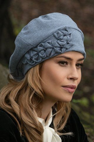 Осінньо-веснію берет з котону "Саліта" 908429782 фото