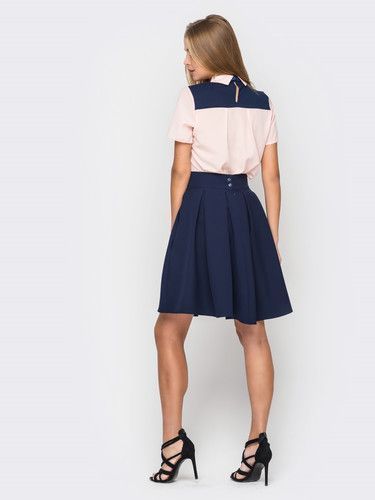 Блузка для офісу 15273 44 кремовий 908435193 фото