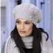 ЖЕНСКИЙ ОБЪЕМНЫЙ БЕРЕТ ИЗ ШЕРСТИ KAMEA "СЕВИЛЛА" (SEWILLA) - 30 фуксия 1053435227 фото 3