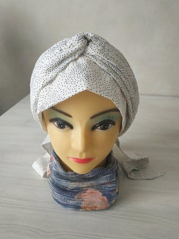 Літня бавовняна бандана-чалма Ірма 230310 1523924566 фото