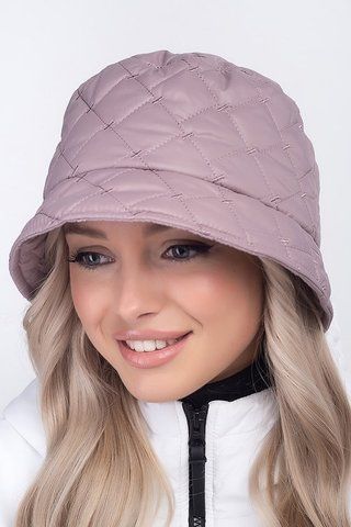 Жіноча панама з болоньї Олівія лілова 3596 1535867647 фото
