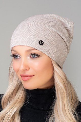 Жіноча шапка "Евері" &mdash; беж 1304390569 фото