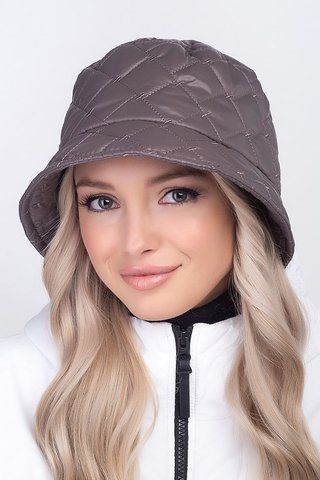Темно-сіра жіноча панама з болоньї Олівія 3596 1535867649 фото