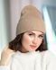 В'язана шапка Арина 772-083 кемел 772-083 фото 1