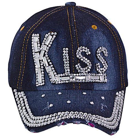 ЖЕНСКАЯ БЕЙСБОЛКА "KISS" - 15005 908435264 фото