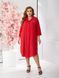 Жіноча&nbsp;сорочка-туніка з колекції Plus Size 191-006 червона, р. 52, 54, 56 191-006 фото 4