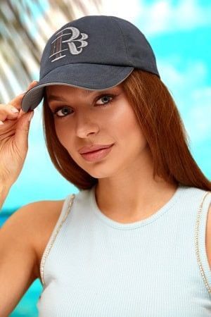 ЛЕТНЯЯ КОТТОНОВАЯ БЕЙСБОЛКА - 1371 чёрный 1506935858 фото