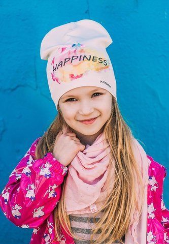 Шапочка из трикотажа "Мирабелла" 908424202 фото