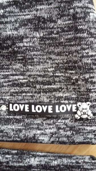 КОМПЛЕКТ НА ДЕВОЧКУ "ТЕДДИ" - серый меланж 908434975 фото