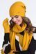 ЖЕНСКАЯ ОДНОТОННАЯ ШАПКА "РЕНА" (RENA) - 20.029.12 тёмно-синий 1347247514 фото 3