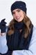 ЖЕНСКАЯ ОДНОТОННАЯ ШАПКА "РЕНА" (RENA) - 20.029.12 тёмно-синий 1347247514 фото 1