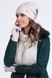 ЖЕНСКАЯ ОДНОТОННАЯ ШАПКА "РЕНА" (RENA) - 20.029.12 тёмно-синий 1347247514 фото 2