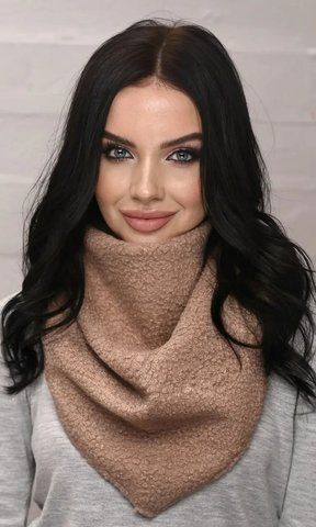 Бактус двосторонній букле-замша 420-036 колір темна пудра 420-036 фото