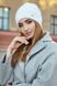 Стильна тепла шапка "Маритим" 4918 біла 4918 фото 1