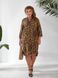 Жіноча&nbsp;сорочка-туніка з колекції Plus Size 110-503 колір леопард 110-503 фото 5