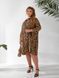 Жіноча&nbsp;сорочка-туніка з колекції Plus Size 110-503 колір леопард 110-503 фото 4