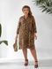 Жіноча&nbsp;сорочка-туніка з колекції Plus Size 110-503 колір леопард 110-503 фото 6
