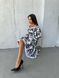 Стильна молодіжна сукня 228 im біло-чорна 228 фото 9