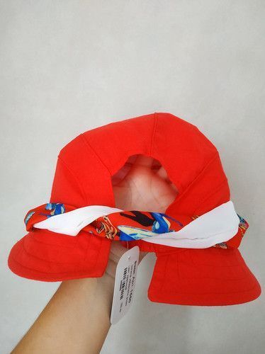 ШЛЯПА ИЗ ЛЬНА "МАРСЕЛЬ" - 1550 красный 1332033086 фото