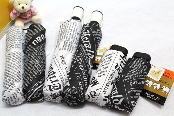 ЖЕНСЬКИЙ МІНІ-ЗОНІК "ГАЗЕТА" &mdash; 34067 білий 908414078 фото