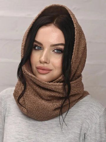 Бактус двосторонній буклє-замша 420-030 колір моко 420-030 фото