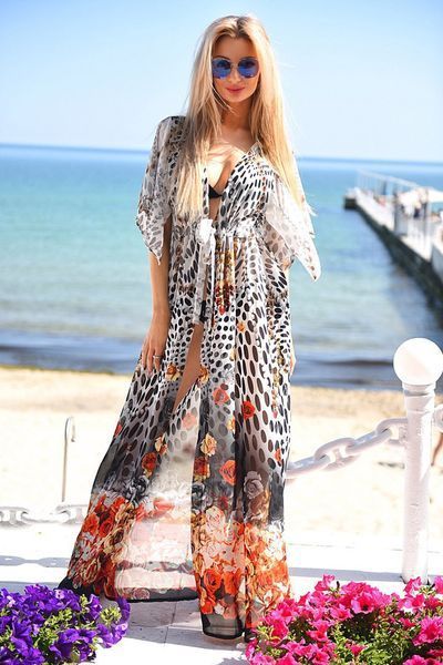 ШИФОНОВАНА ТУНІКА &mdash; 8045-31 в 908434788 фото