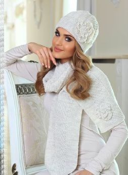 Шапка зимняя "Эмма" 908429254 фото