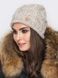 ЗИМНЯ В'ЯЗНА ШАПКА &mdash; 94306/3 білий 908433584 фото 3
