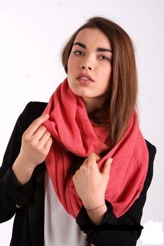 В'язаний снуд &mdash; AW132310000 гранат 908422964 фото