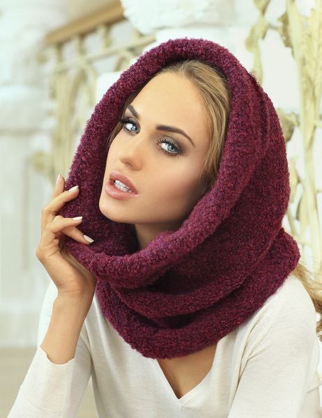 Изящный женский снуд Kamea "Диана" (Diana-komin) 908431594 фото