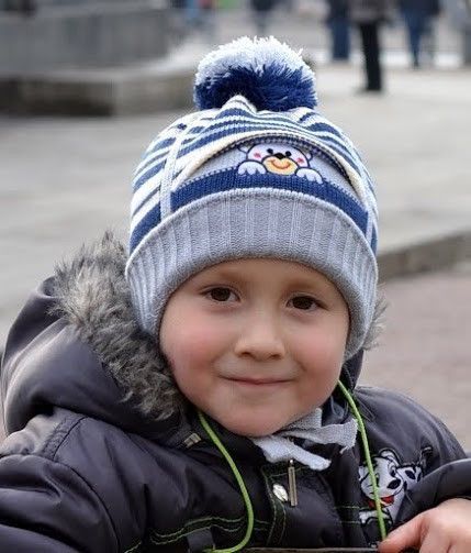 ПЛОТНА ШАПКА ДЛЯ МАЛЬЧИКА "КАРМАШЕК" &mdash; 018 синій 908415720 фото